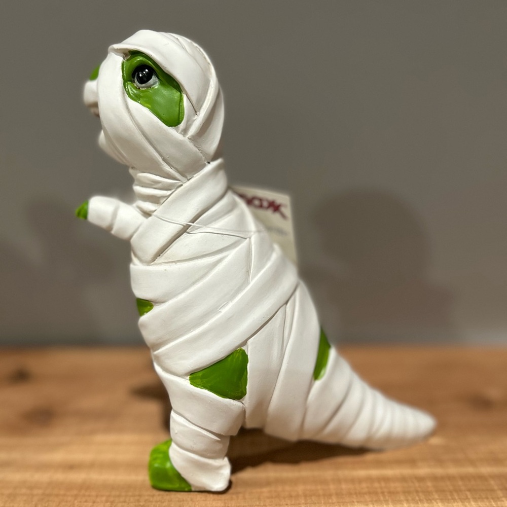 NWT Halloween T-Rex Mummy Figurine - Picture 2 of 6